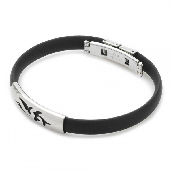 Titanium Pressure Reduction Magnetic Bangles Bracelets Black